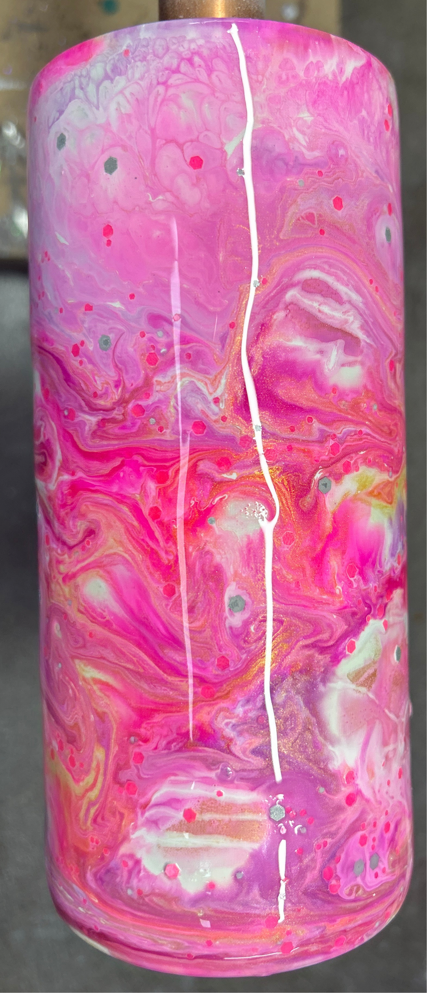 „Pinker Frühling“ Tumbler 15oz aus TT-Live