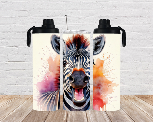 "Zebra watercolor"