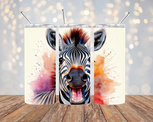 "Zebra watercolor"