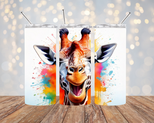 "Giraffe watercolor"