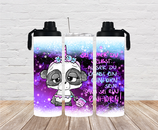 "Sei ein Einhorn"