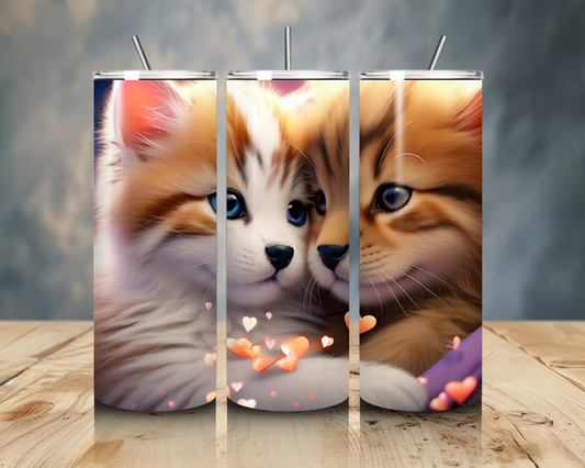 Tumbler "2 Katzen"